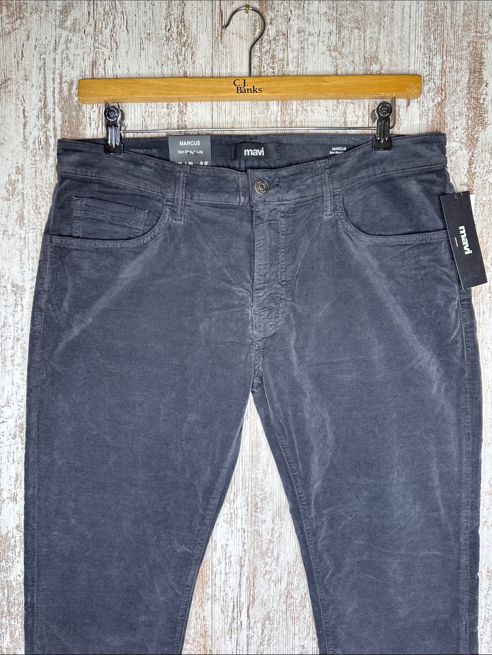 Mavi Marcus Slim Straight Leg Pants Men’s Sz 35x30 - Picture 3 of 15